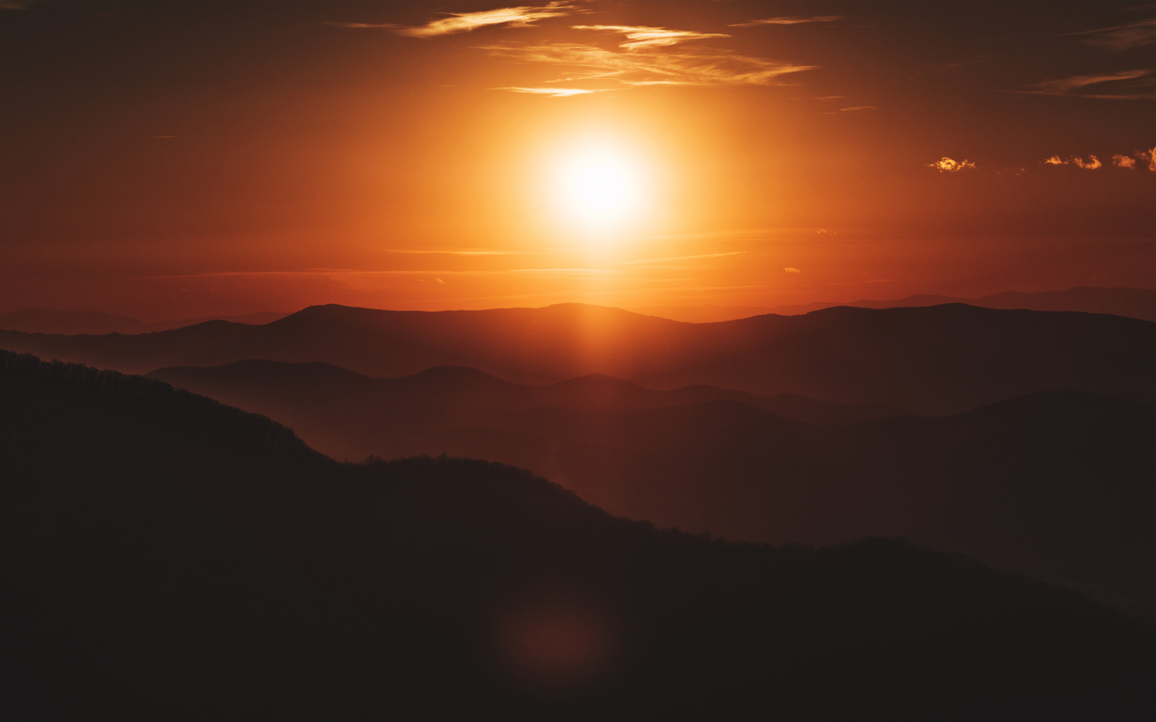 Shenandoah National Park Sunset 4K676111019